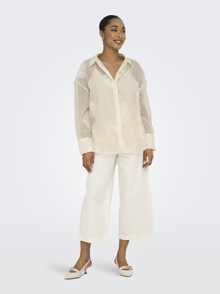 Only Damen Blusen Cloud Dancer/W