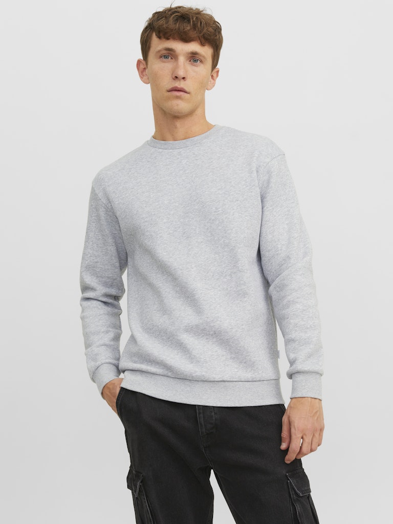 Jack & Jones Herren Sweatshirts Light Grey Mela