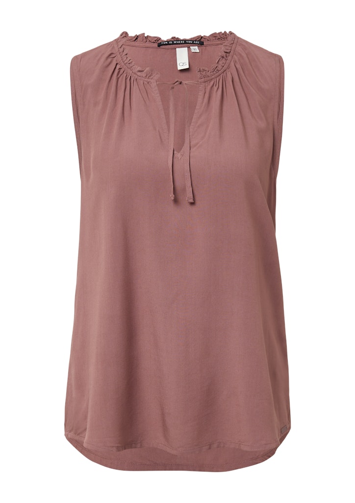 QS by S.Oliver Damen Tops Lilac/Pink