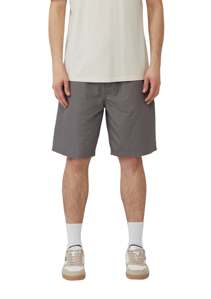 S. Oliver red Herren Shorts Grey/Black
