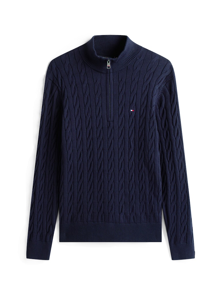 Tommy Hilfiger Herren Pullover Dw Blue