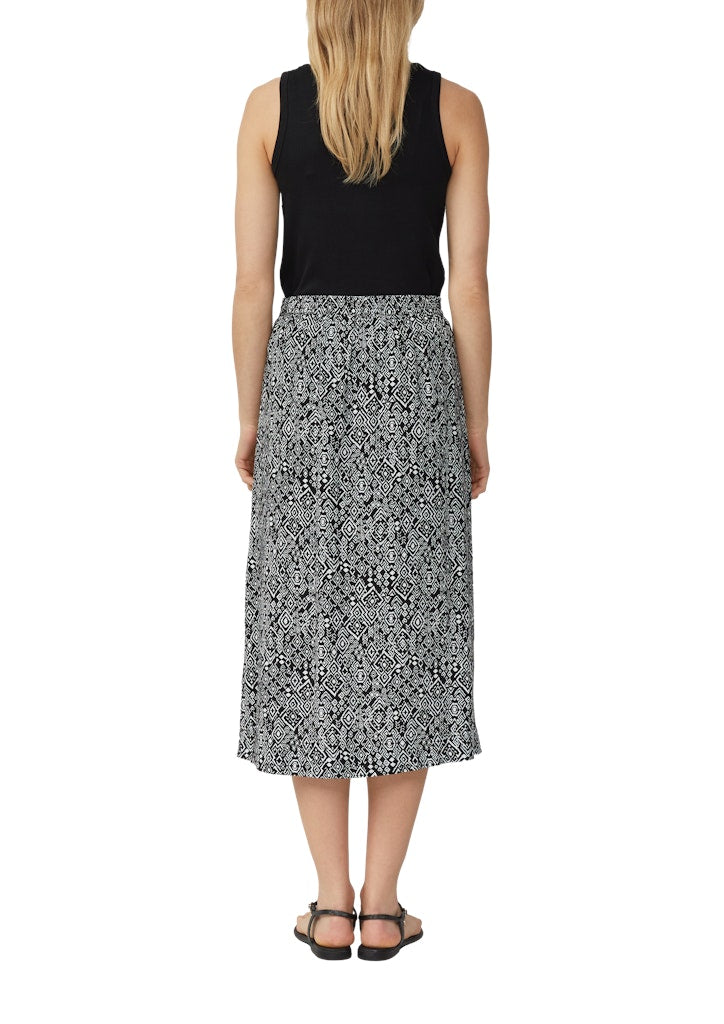 S. Oliver red Damen Rcke Grey/Black