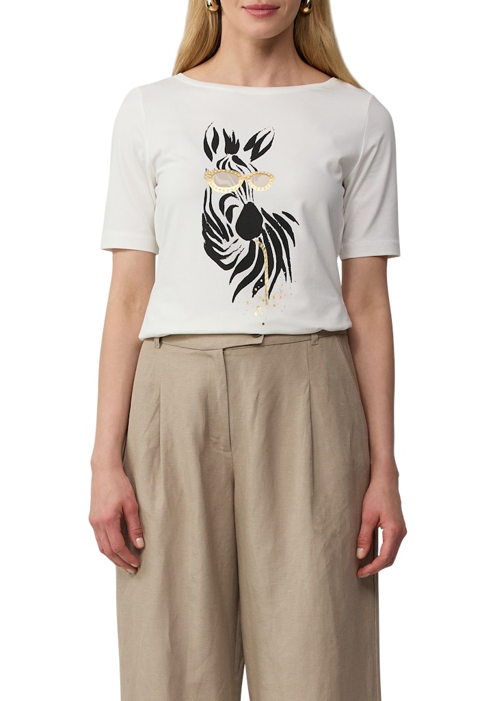 S. Oliver black Damen T-Shirts White