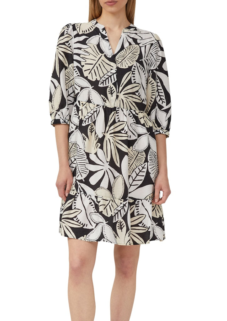 S. Oliver red Damen Kleider Grey/Black