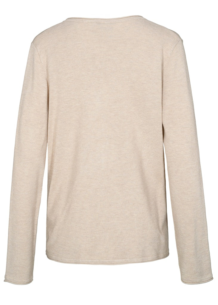Clarina Damen Strickjacken  Sand Mel.