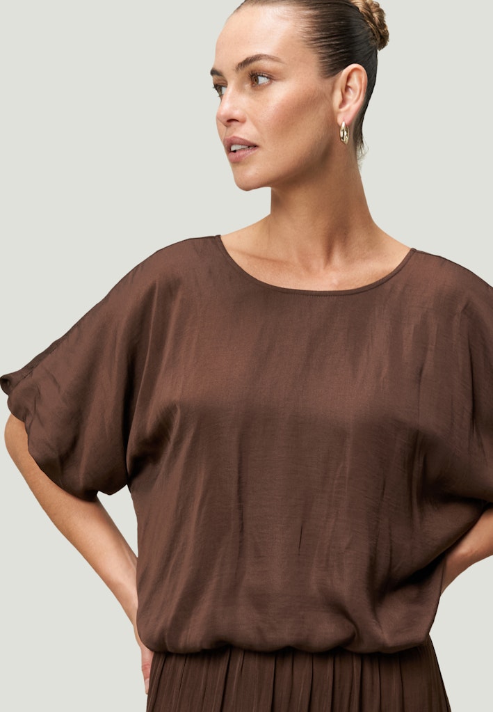 Zero Damen Blusen Chicory Coffee