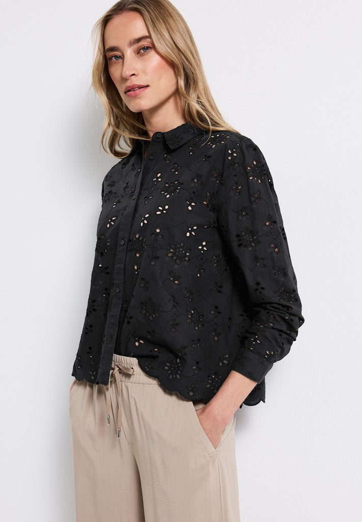 Street One Damen Blusen  Black