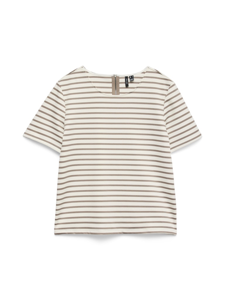 Vero Moda Damen T-Shirts Snow White/Moon