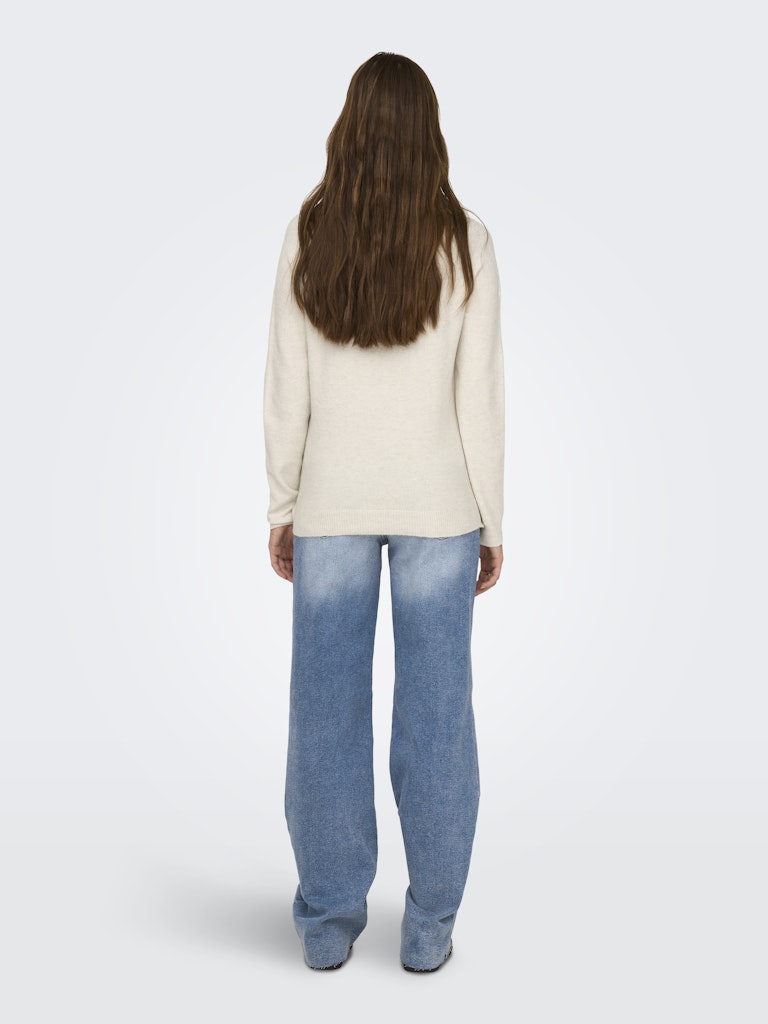 only Damen Pullover Birch/W. Melang