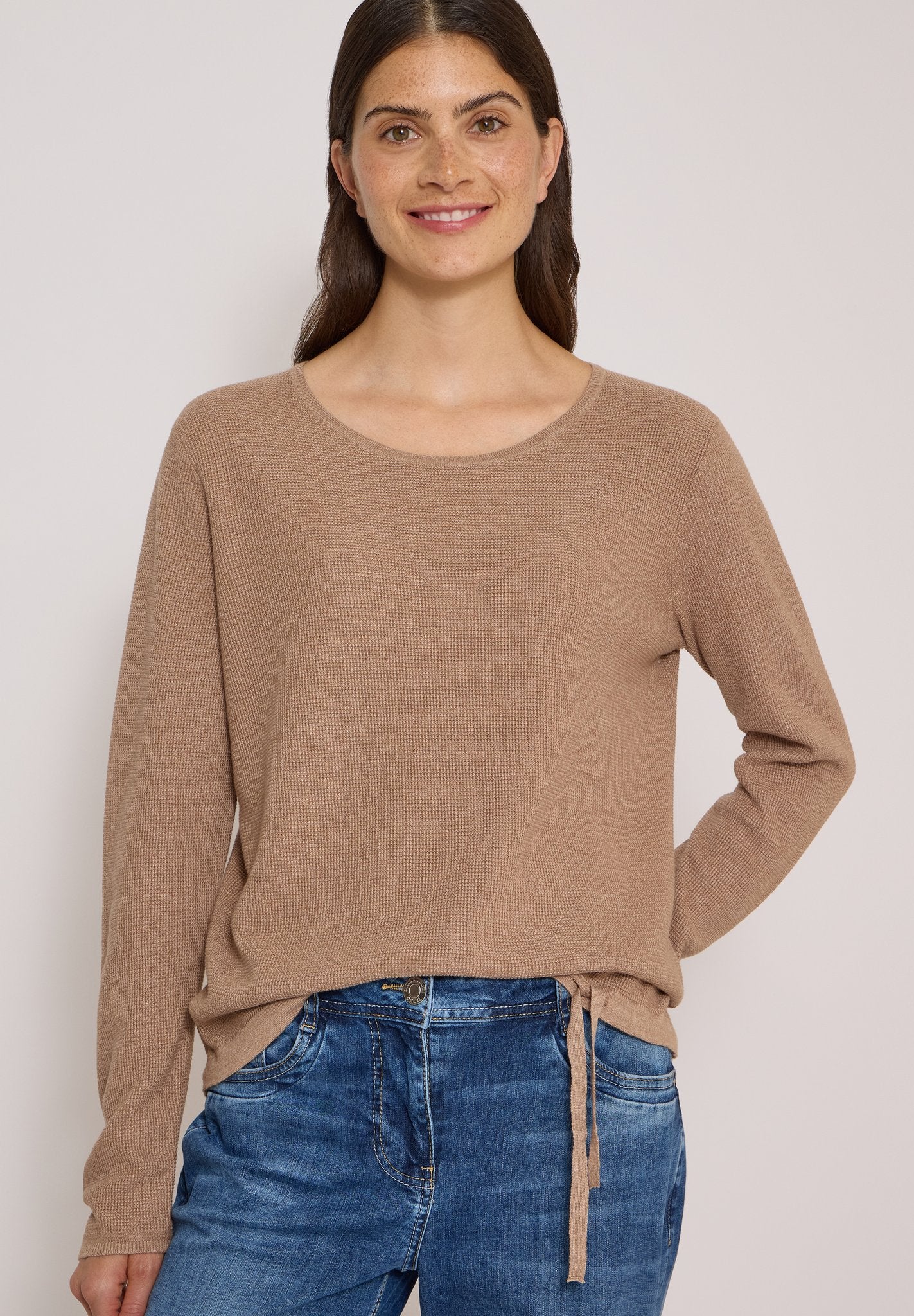 Cecil Damen Pullover  Creamy Mo
