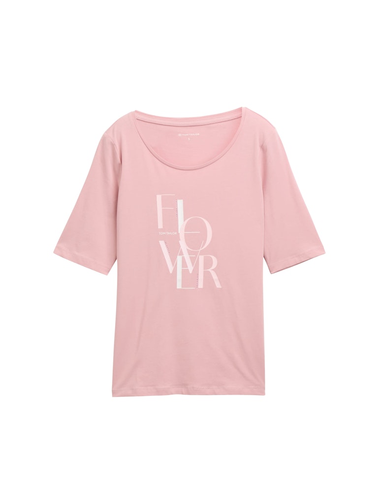 Tom Tailor Damen T-Shirts Morning Pink
