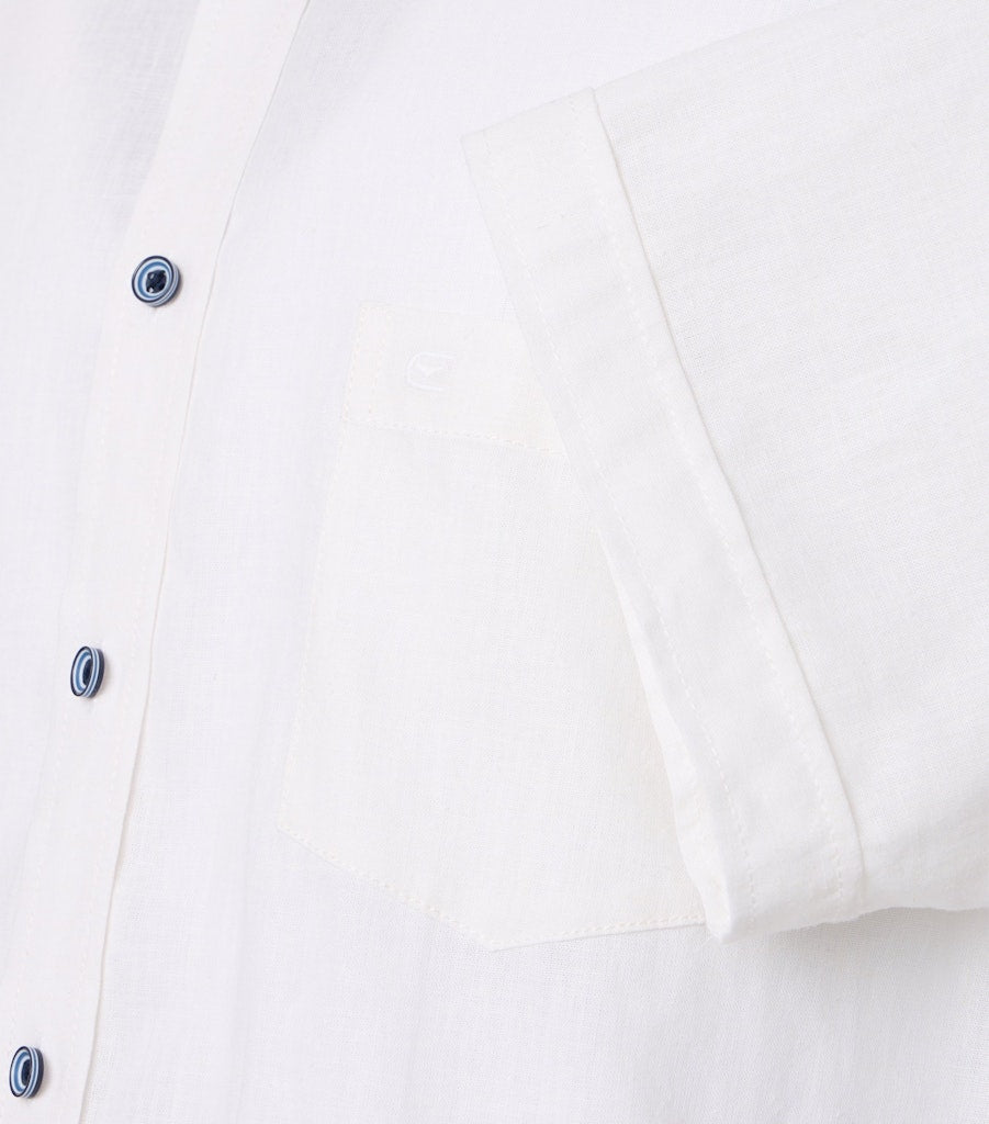 Casa Moda Herren Hemden kurz  Weiss