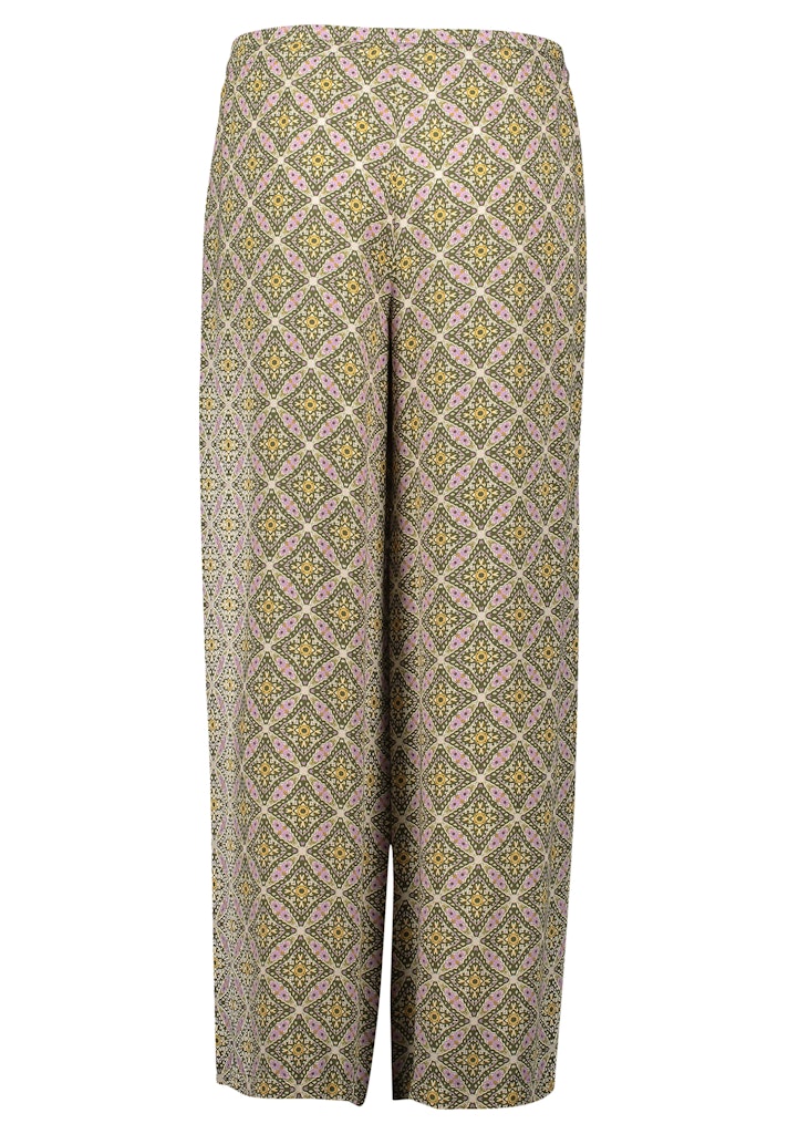 Cartoon Damen Hosen Green/Purple