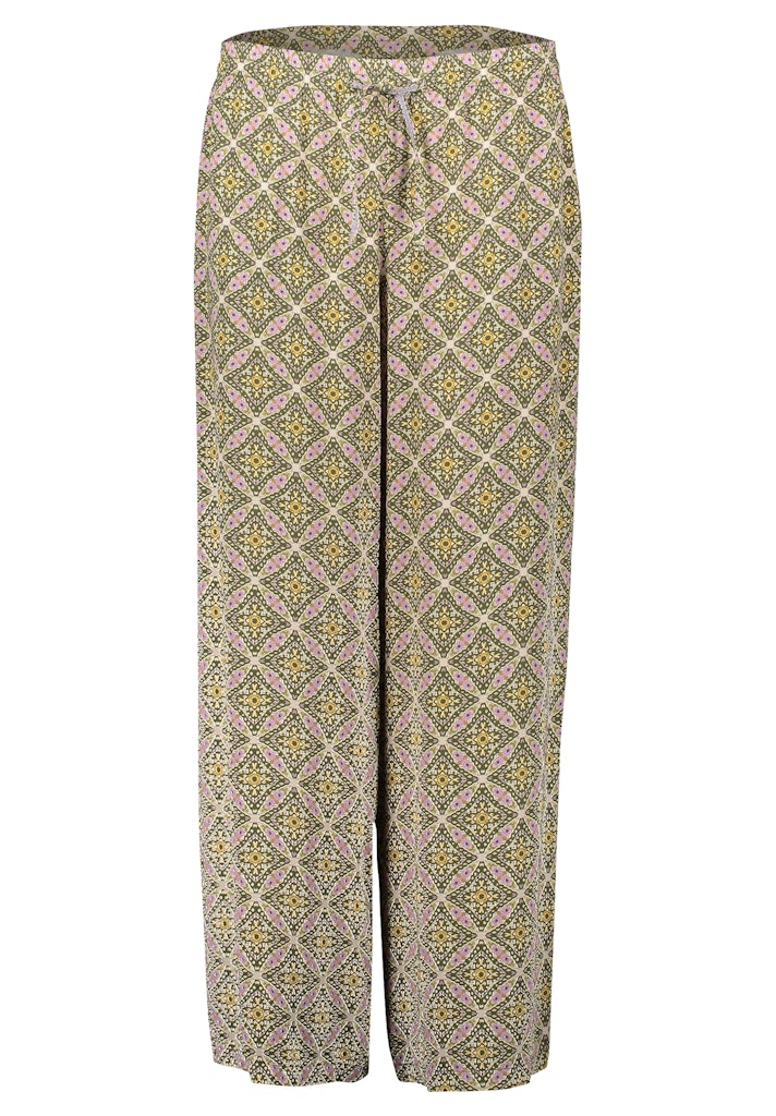Cartoon Damen Hosen Green/Purple