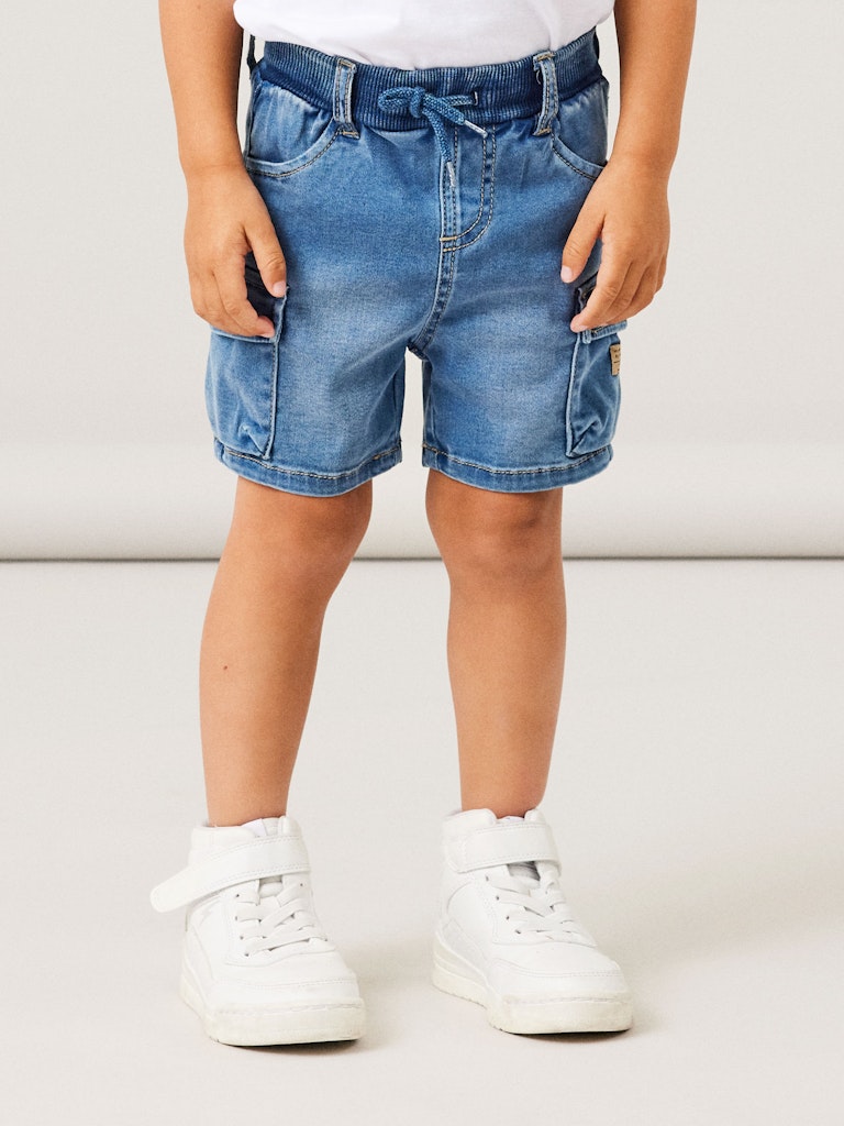 Name it Mädchen Shorts & Rcke Medium Blue Den