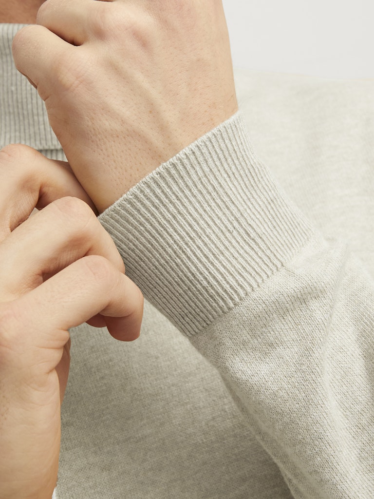 Jack & Jones Herren Pullover Oatmeal/Melange