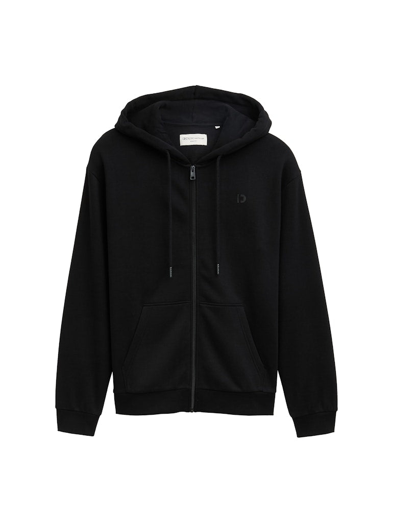 Tom Tailor denim Herren Sweatjacken Black