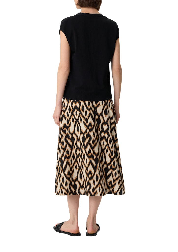 Comma Damen Indoorwesten Grey/Black