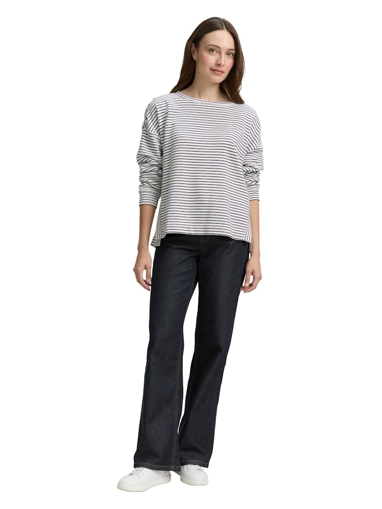Tom Tailor Damen Sweatshirts Eclipse Blue Of