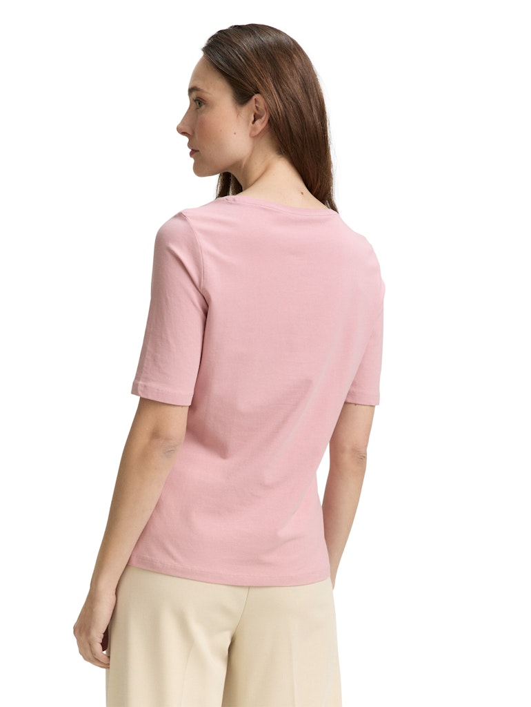 Tom Tailor Damen T-Shirts Morning Pink