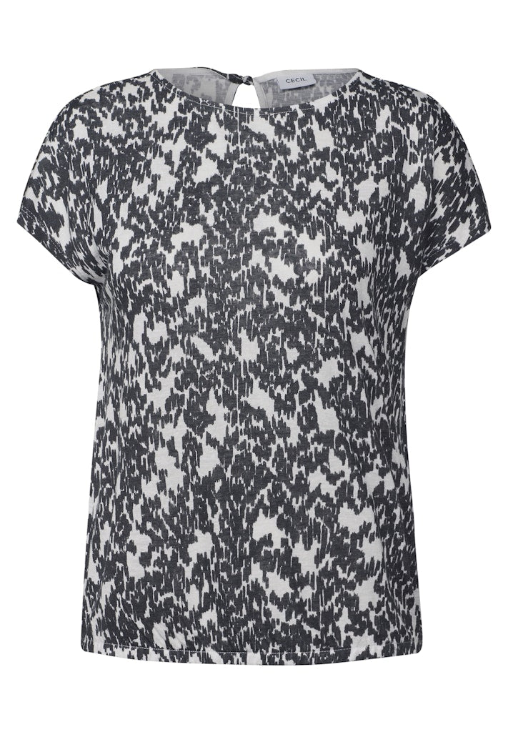 Cecil Damen T-Shirts  Vanilla W