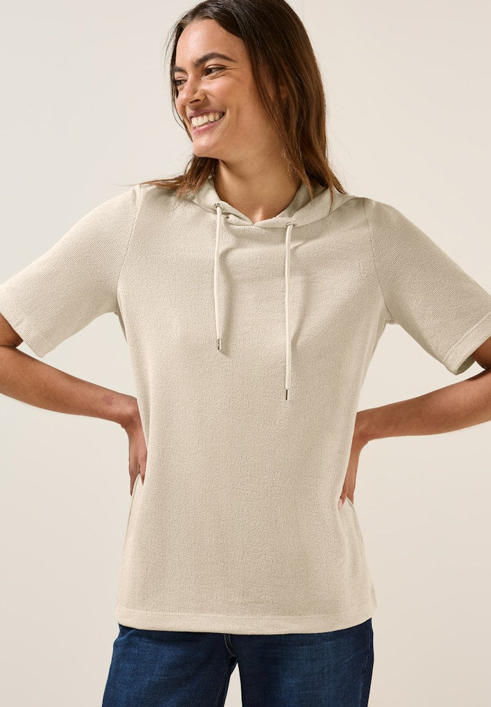 Cecil Damen T-Shirts  Light Bei