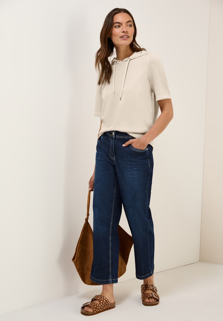 Cecil Damen T-Shirts  Light Bei