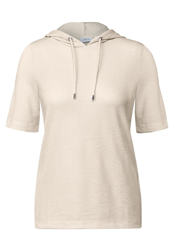 Cecil Damen T-Shirts  Light Bei