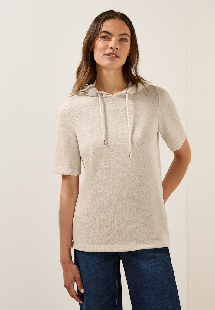 Cecil Damen T-Shirts  Light Bei