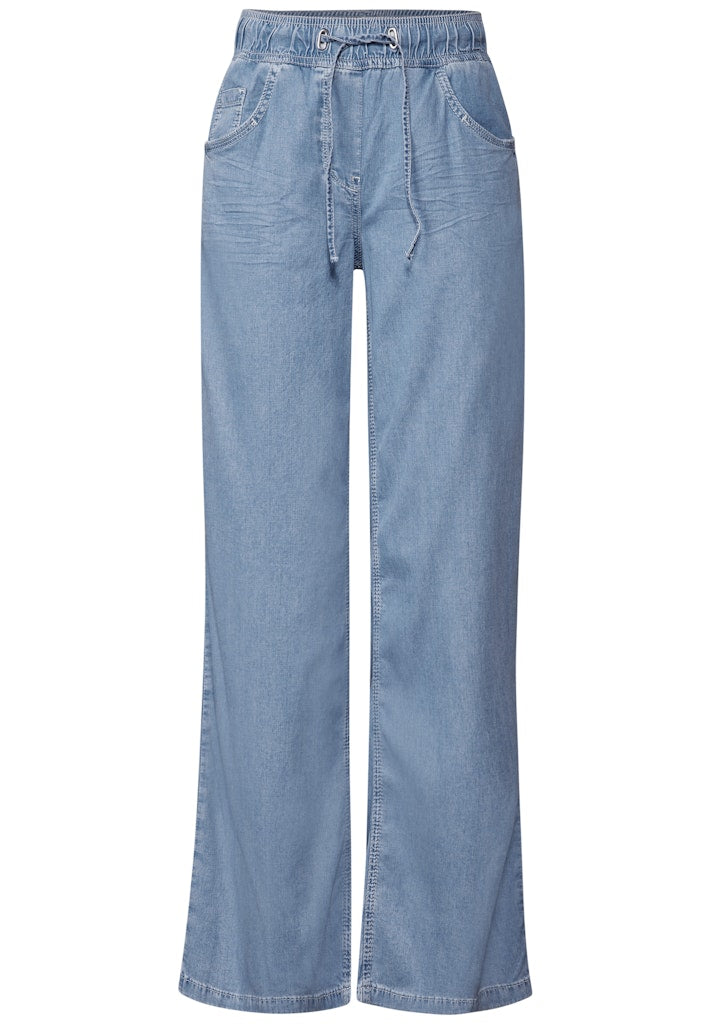 Cecil Damen Hosen  Light Blu
