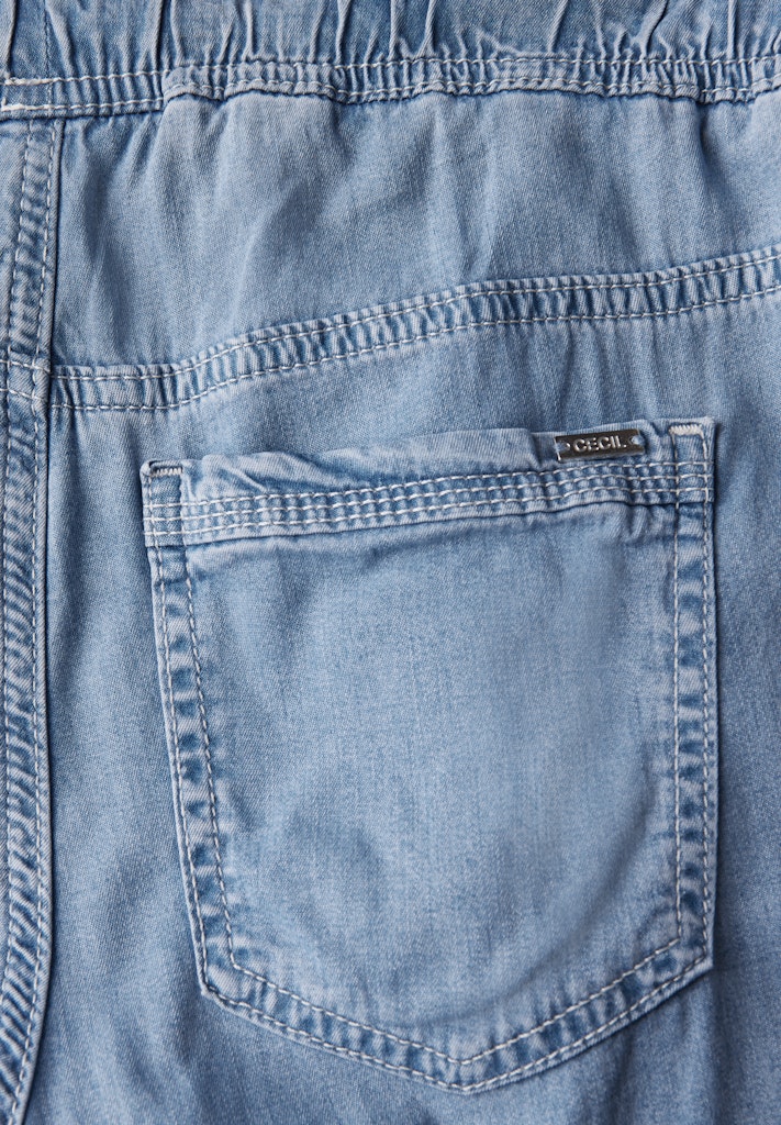 Cecil Damen Hosen  Light Blu