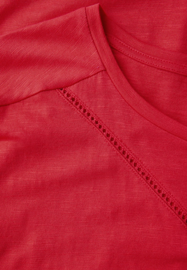 Street One Damen T-Shirts  Glory Red