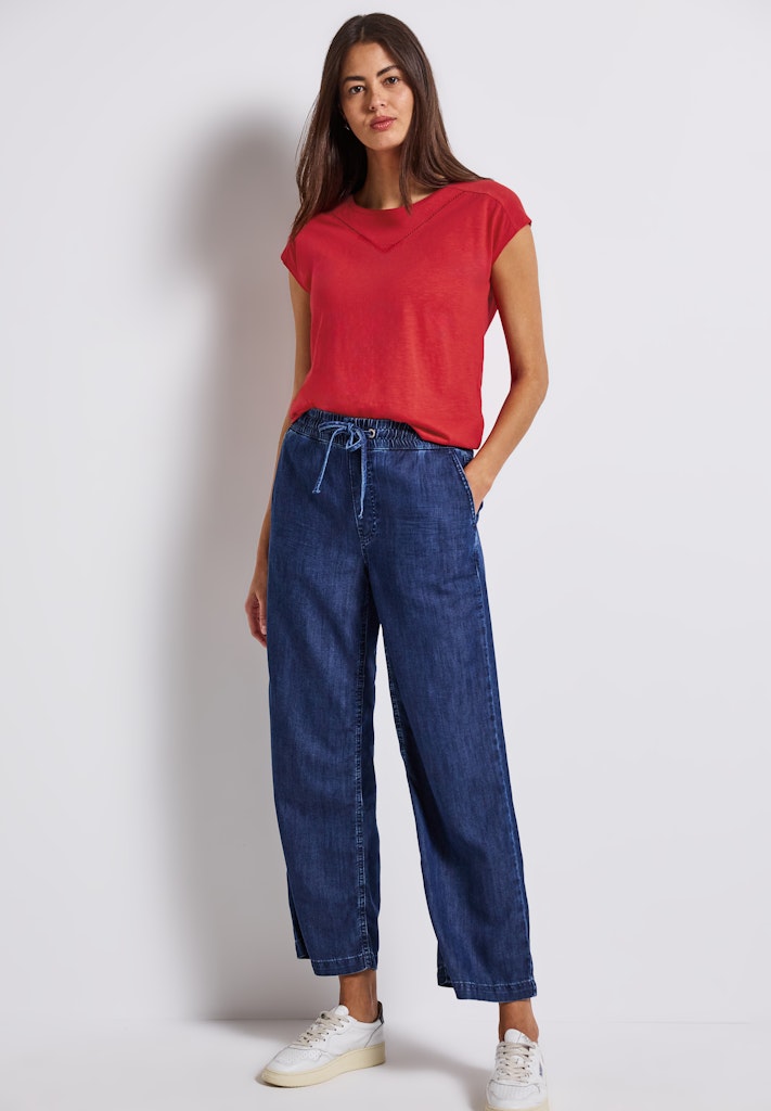 Street One Damen T-Shirts  Glory Red