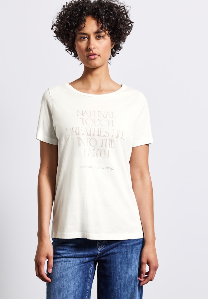 Street One Damen T-Shirts  Off White