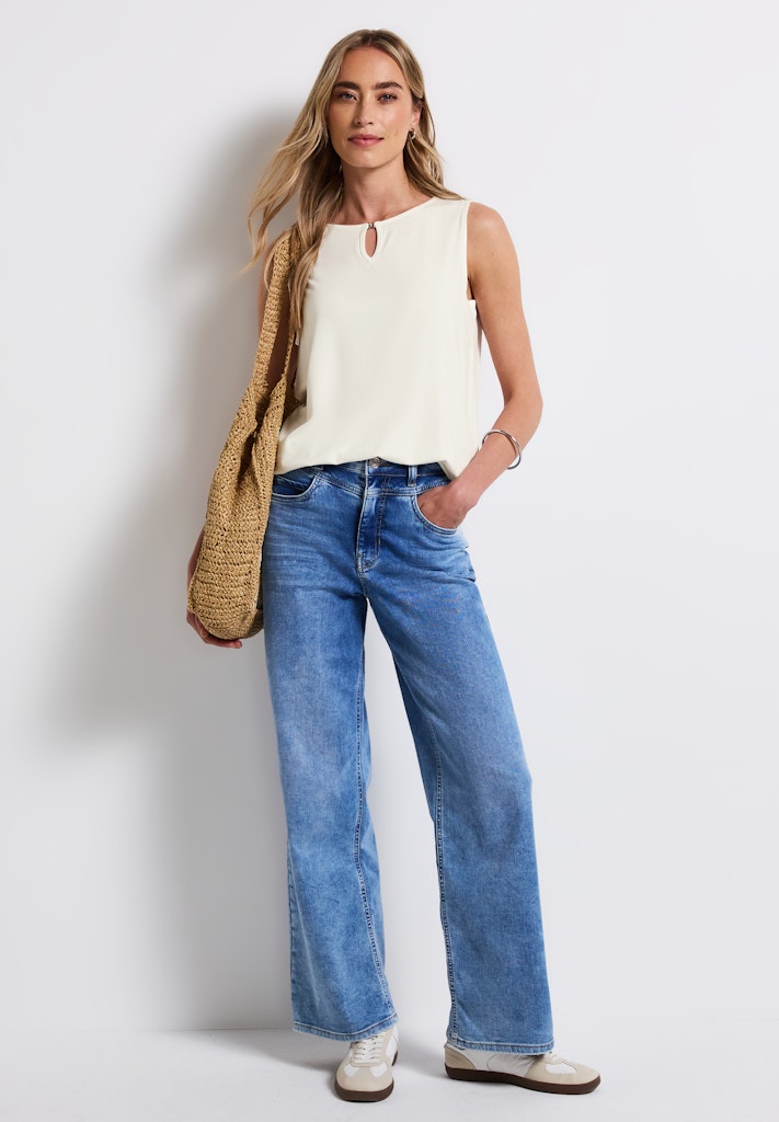 Street One Damen T-Shirts  Off White