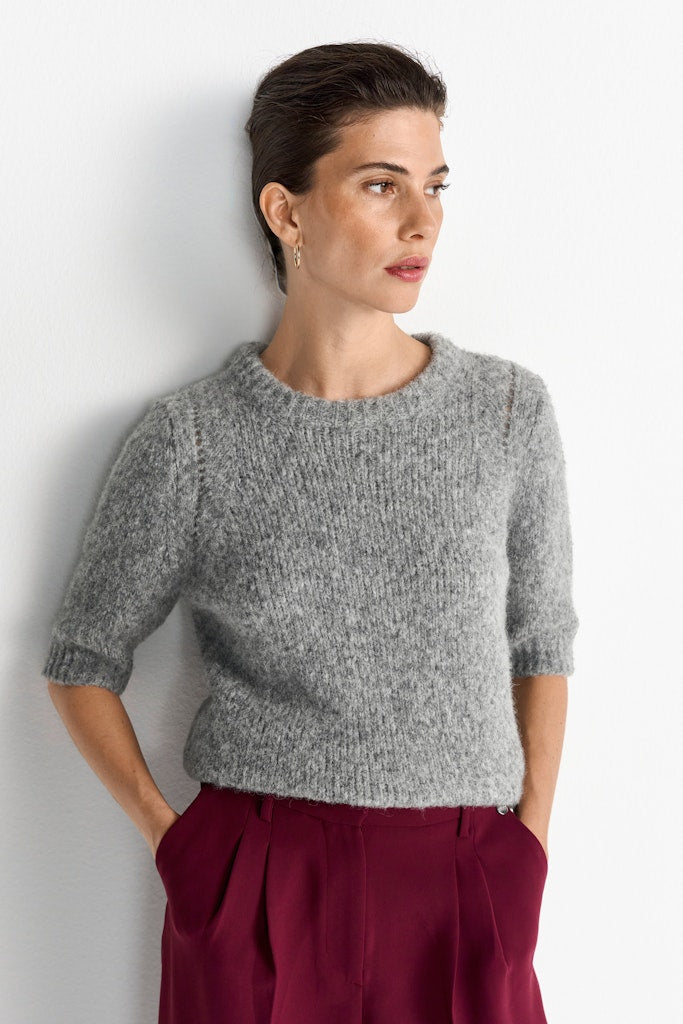 Rich & Royal Damen Pullover Silver Mist