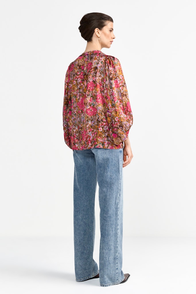 Rich & Royal Damen Blusen Ruby Glow