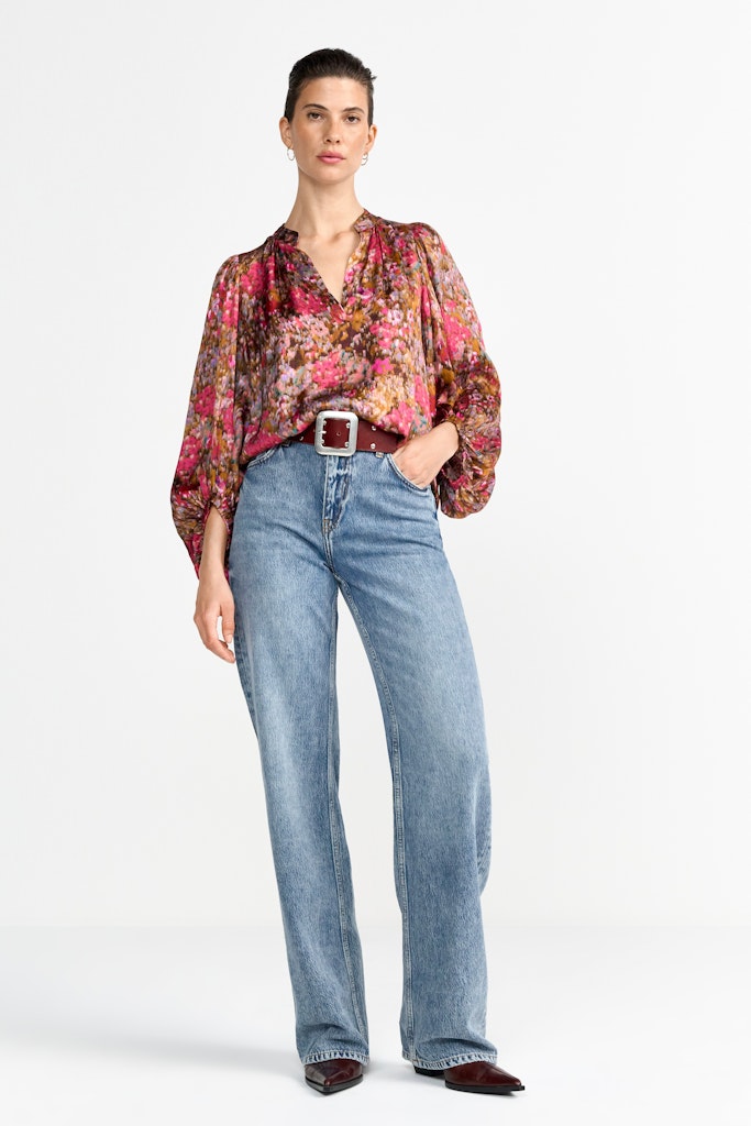 Rich & Royal Damen Blusen Ruby Glow
