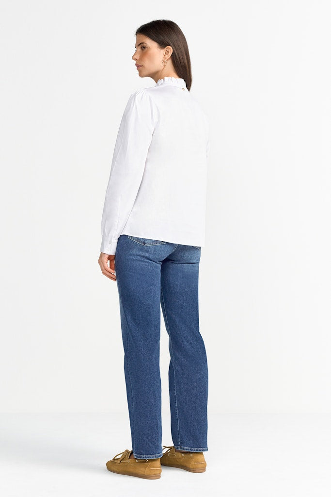 Rich & Royal Damen Blusen White
