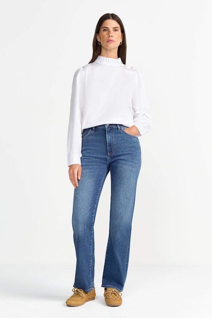 Rich & Royal Damen Blusen White