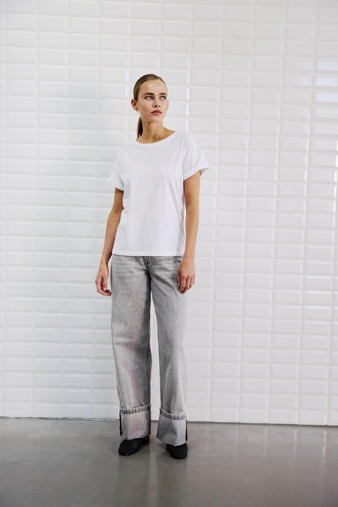 Withblack Damen Tops White