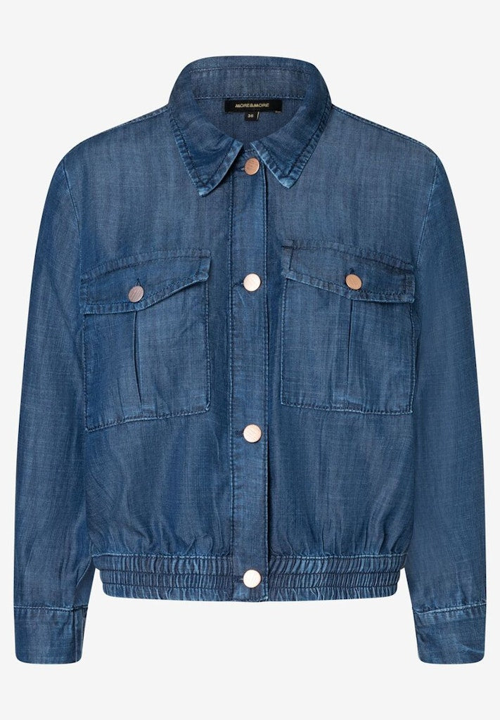 More & More Damen Jacken  Middle Blu