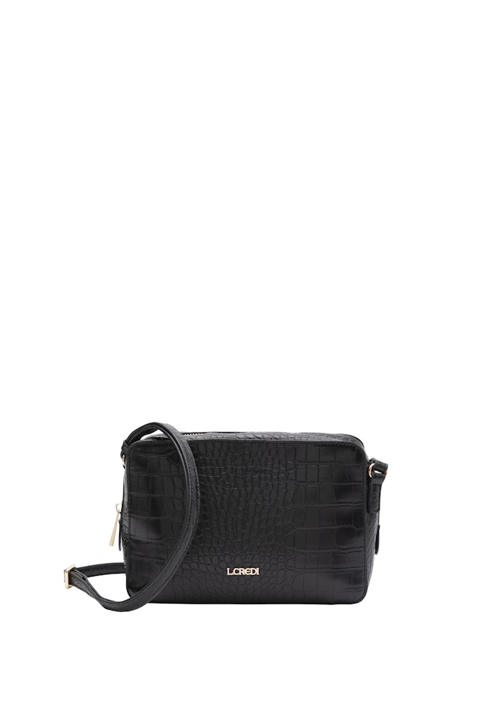L.Credi Handtasche Schwarz