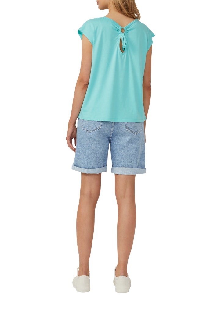 S. Oliver red Damen T-Shirts Blue Green