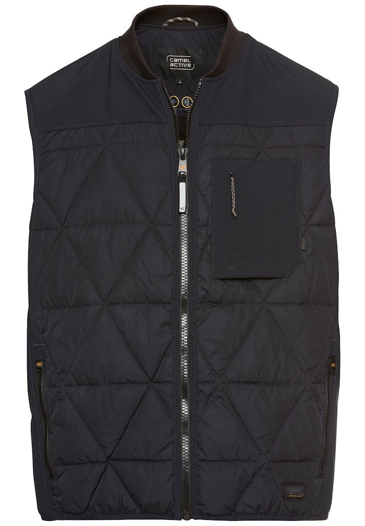 Camel active Herren Westen  Dark Navy