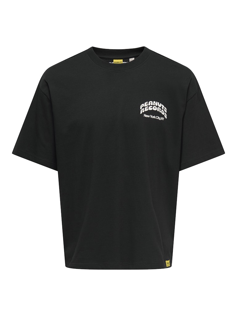 Only & Sons Herren T-Shirts kurz Jet Black/Cd