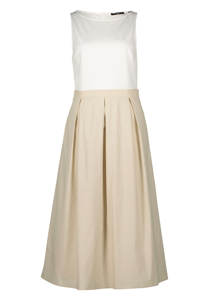 Zero Damen Kleider Patch Beige Cre