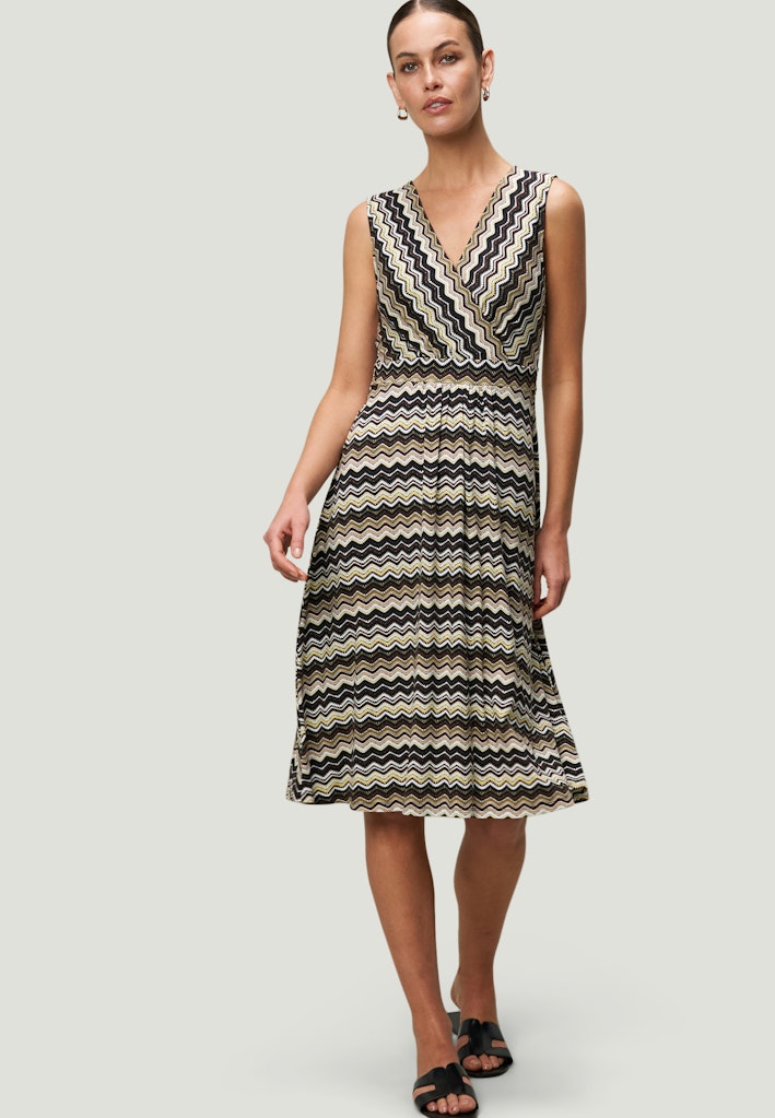 Zero Damen Kleider Beigeblack