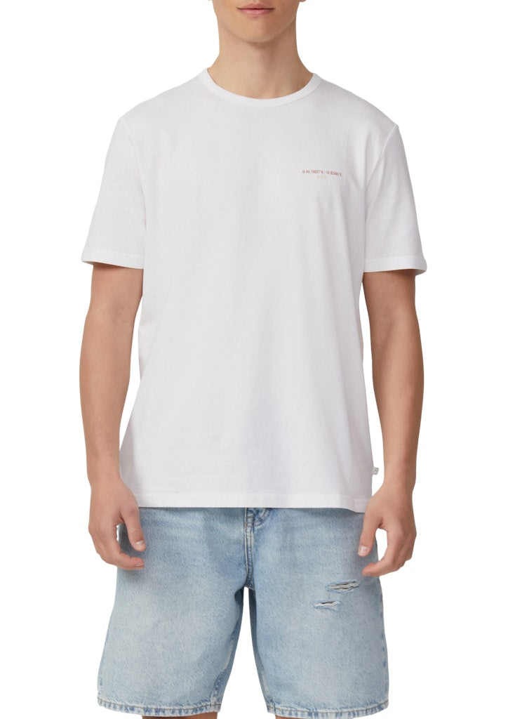 QS by S.Oliver Herren T-Shirts kurz White