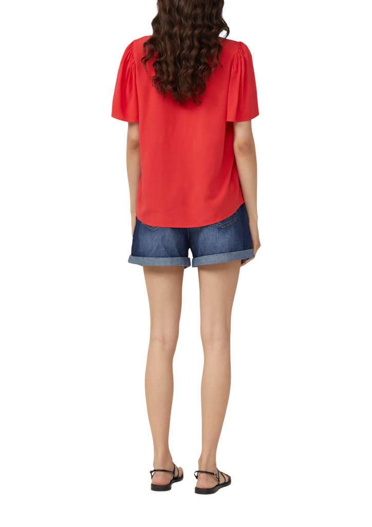 QS by S.Oliver Damen Blusen Red